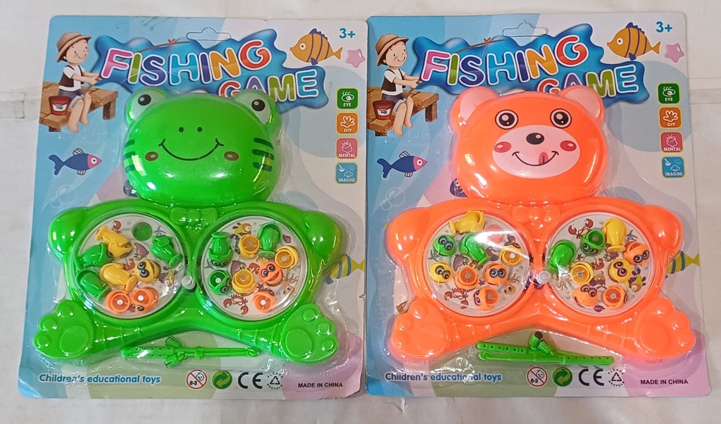 JUEGO DE PEZCA FISHING GAME OSITO/SAPO