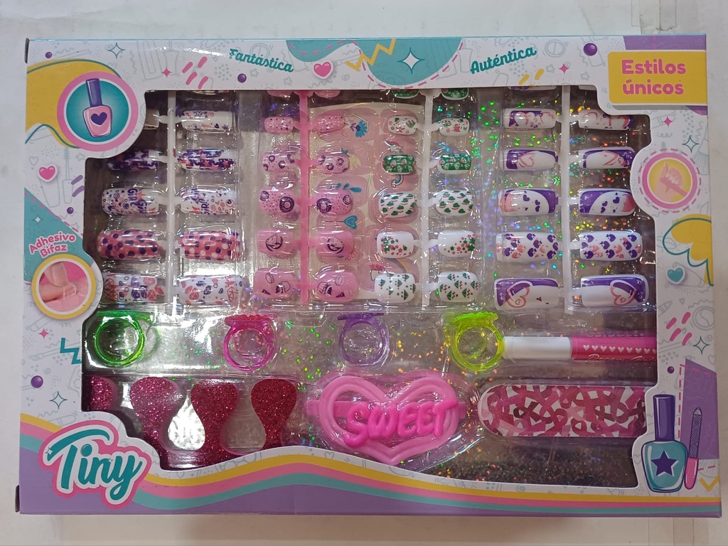 SET DE UÑAS TINY FASHION