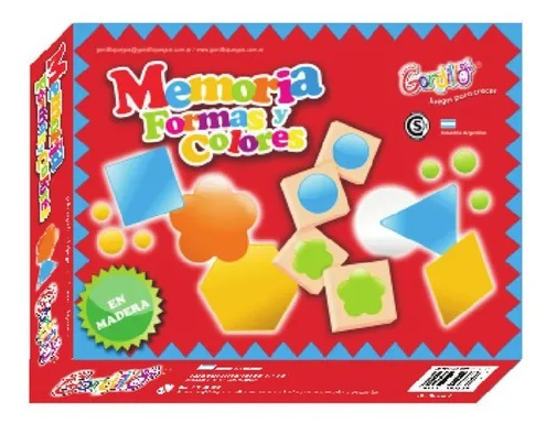 MEMOTEST FORMAS Y COLORES/ANIMALES