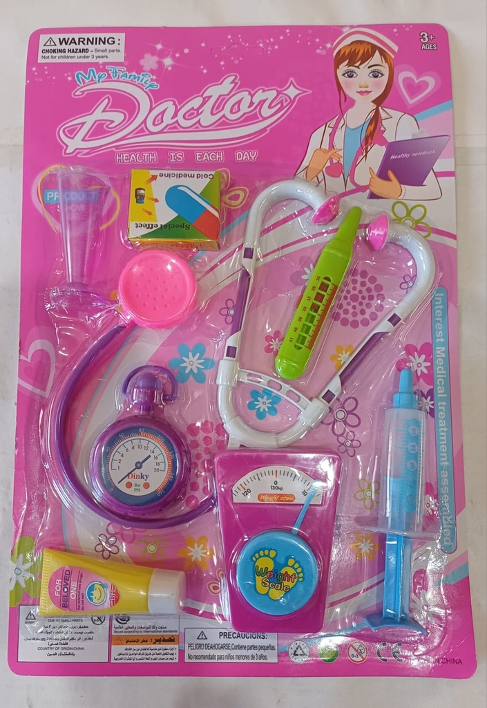 SET DE DOCTOR EN BLISTER