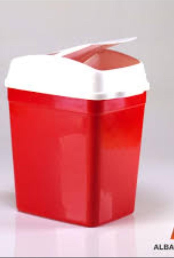 Tacho Basura Vaiven Tapa Giratoria 8lt