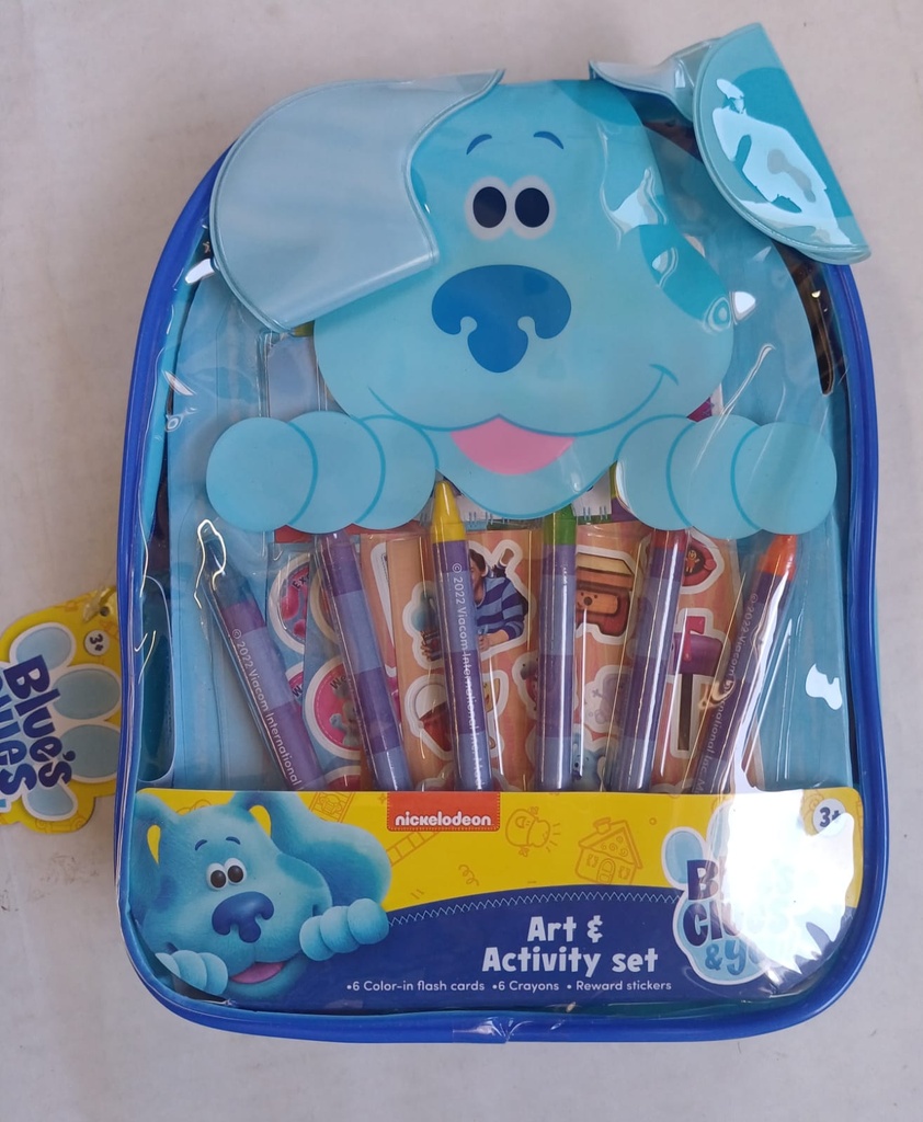 MOCHILA + SET DE UTILES BLUES CLUES & YOU