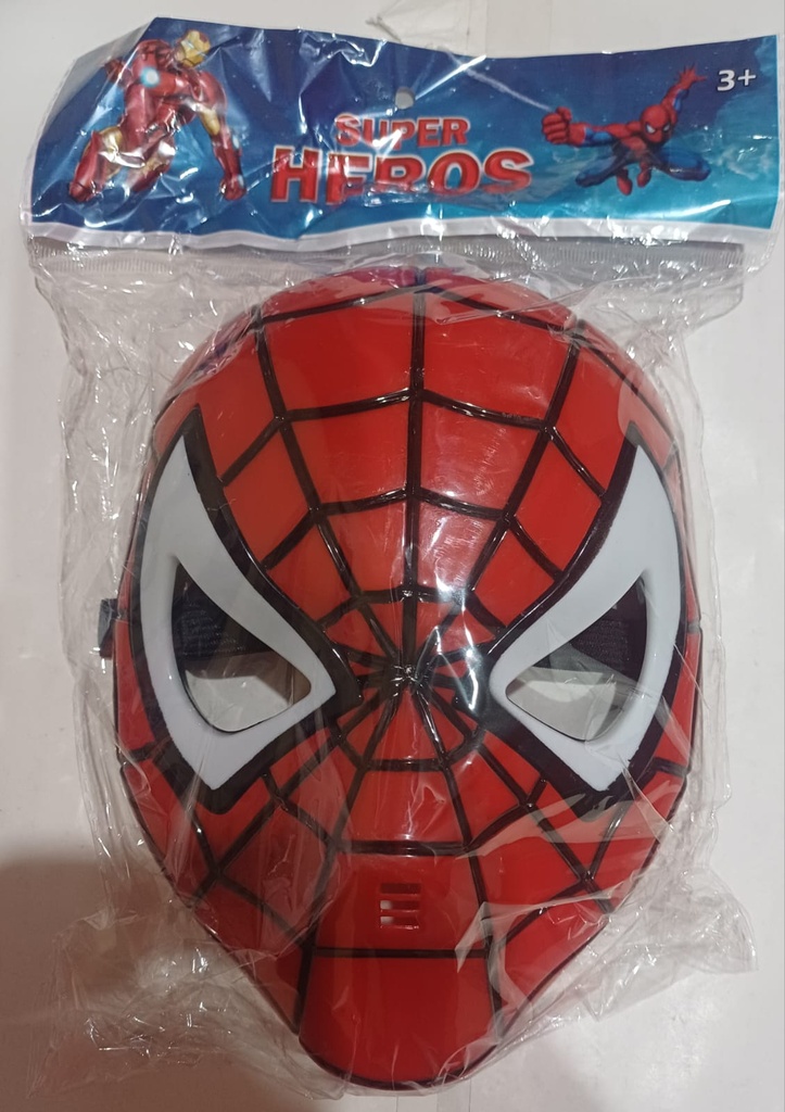 MASCARA SPIDERMAN C/LUZ
