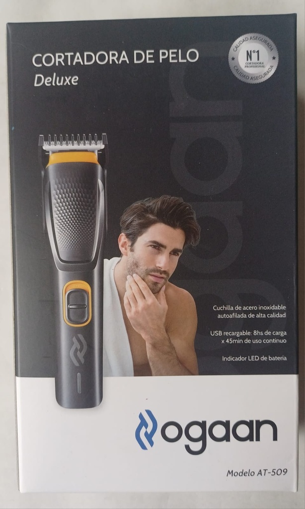 CORTA PELO DELUXE RECARGABLE OGAAN