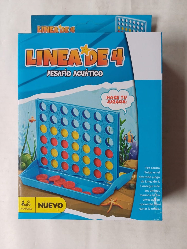 JUEGO LINEA DE 4