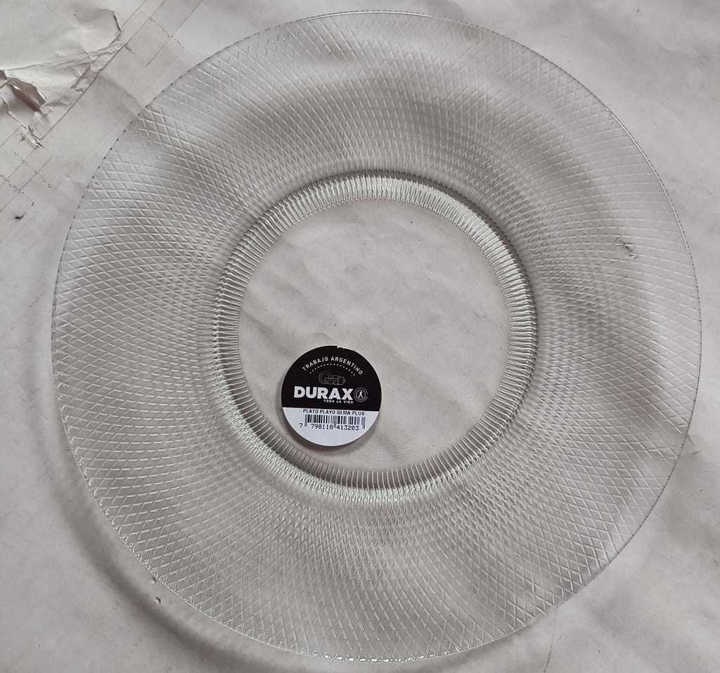 PLATO PLAYO GEMA PLUS BLANCO