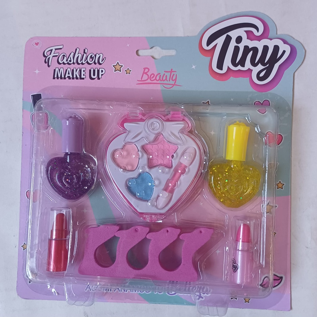 SET DE MAQUILLAJE C/ESMALTES TINY