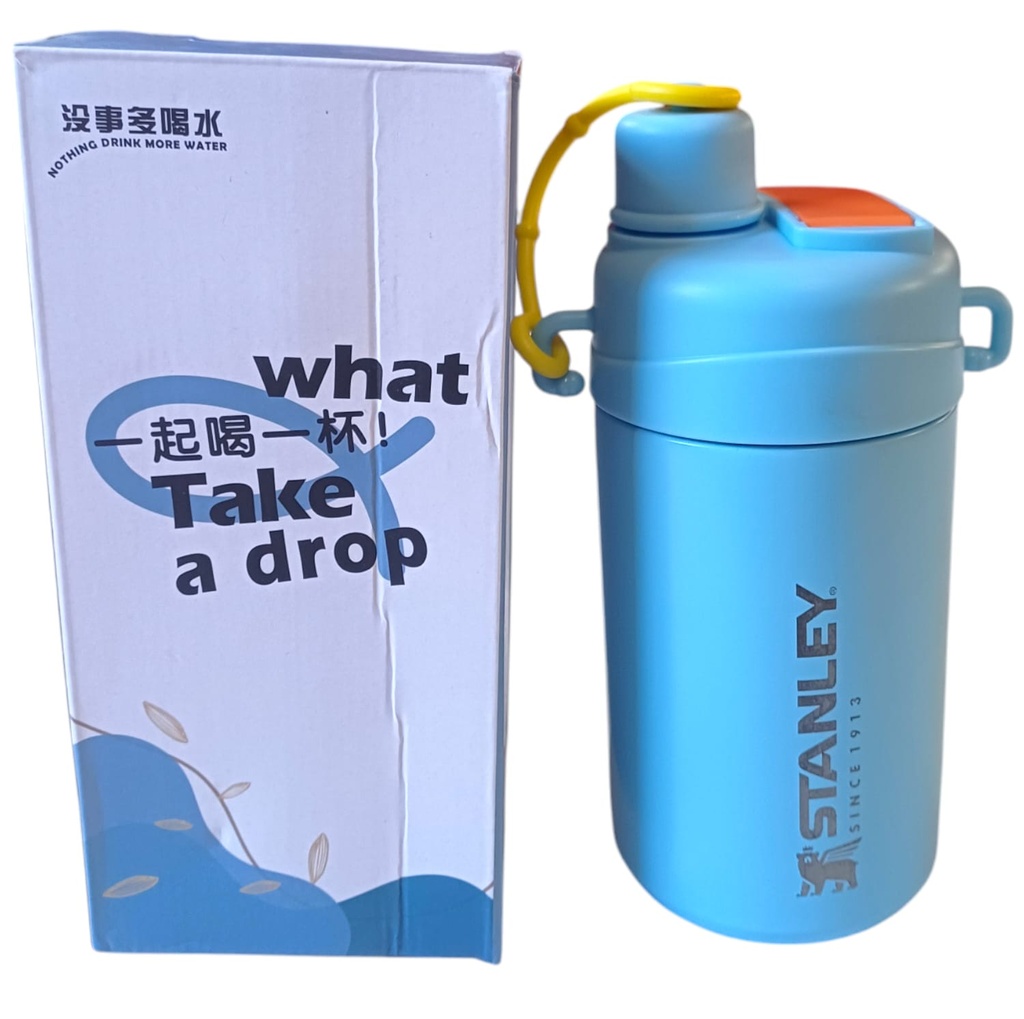 [ART3162] BOTELLA ACERO DOBLE PICO STANLEY C/CORREA 500ML