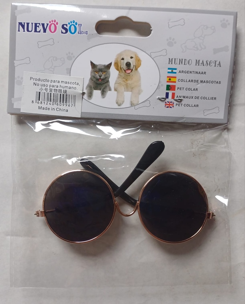 ANTEOJOS DE SOL P/MASCOTA