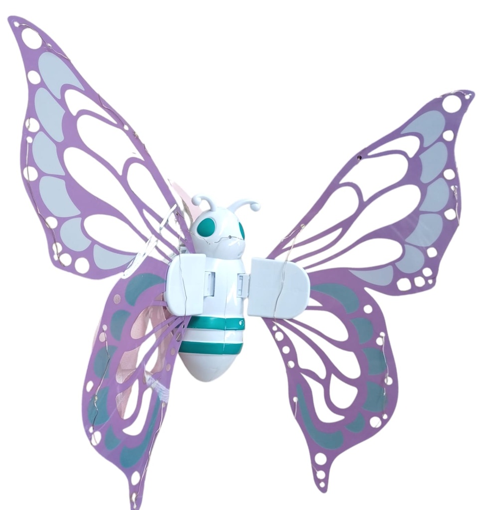MARIPOSA A PILA C/MOVIMIENTO LUZ Y SONIDO