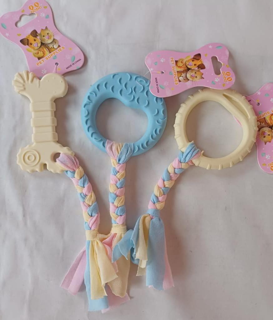 JUGUETE MASCOTA MORDILLO C/TRENZA