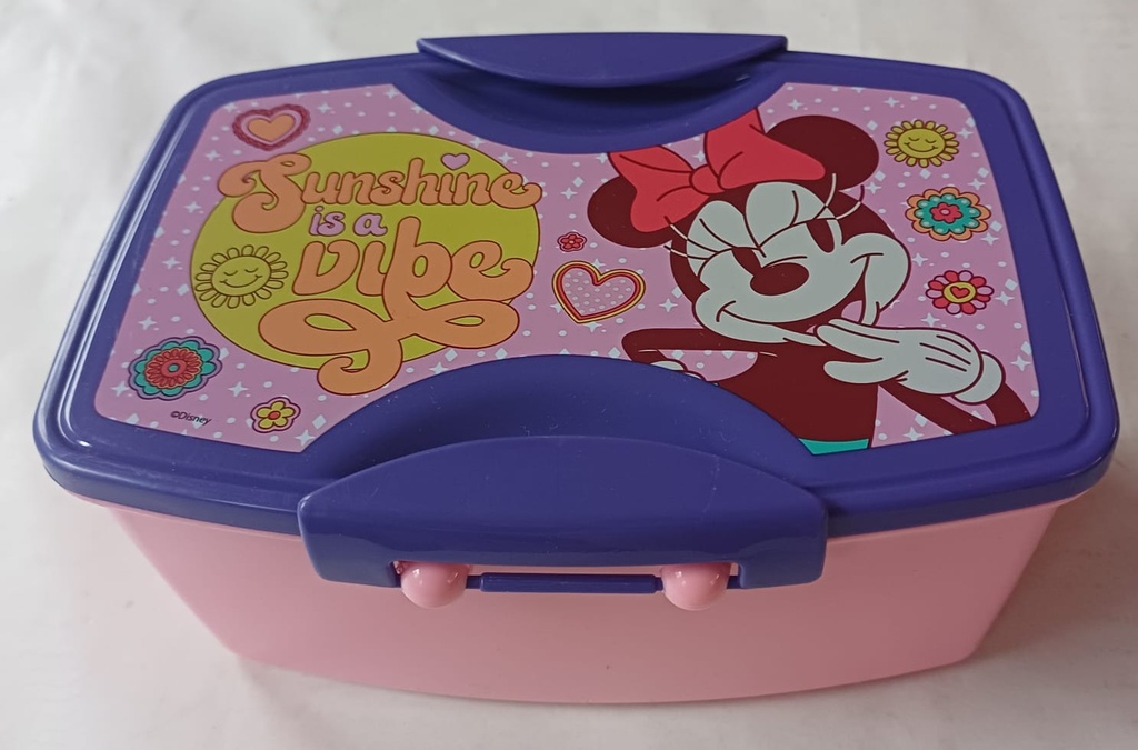 TAPER LUNCH BOX C/CUBIERTOS PERSONAJES