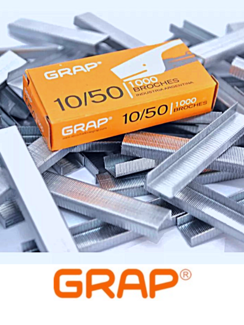 🔵Broches Grap 10/50 x1