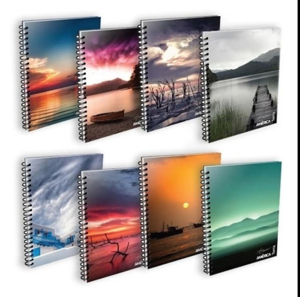 🔴Cuadernillo America A4 Tapa Dura x80HJS