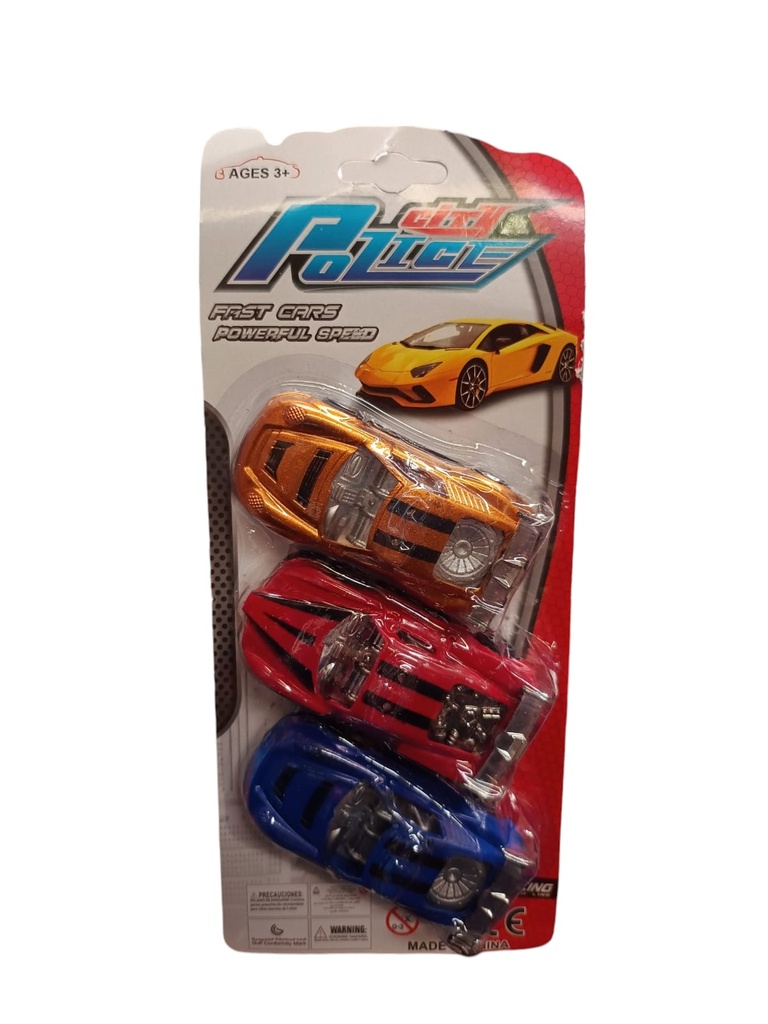 POLICE CITY AUTO X3 A FRICCION