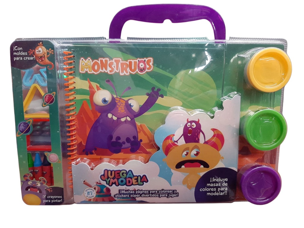 JUEGA Y MODELA MONSTRUOS