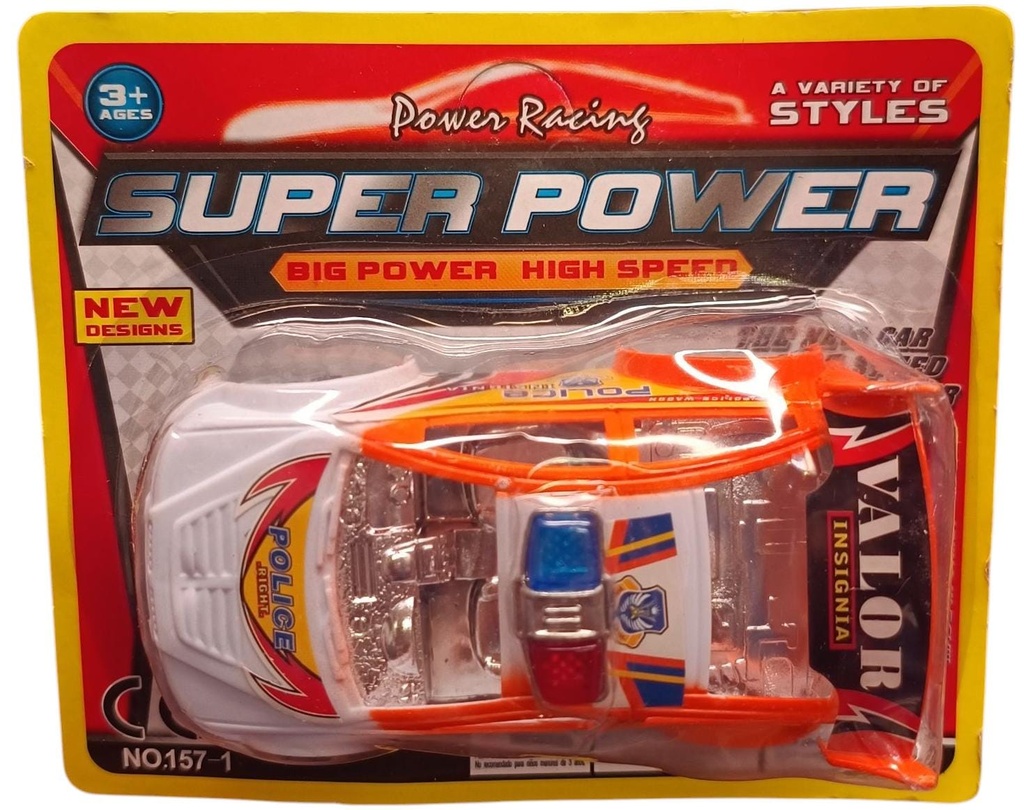 SUPER POWER AUTO POLICIA A FRICCION