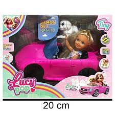 TINY LUCY POP C/AUTO Y ACCESORIOS