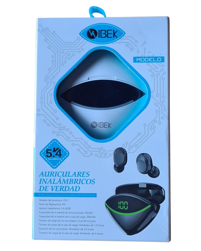 AURICULAR INALAMBRICO IBEK-OE-1