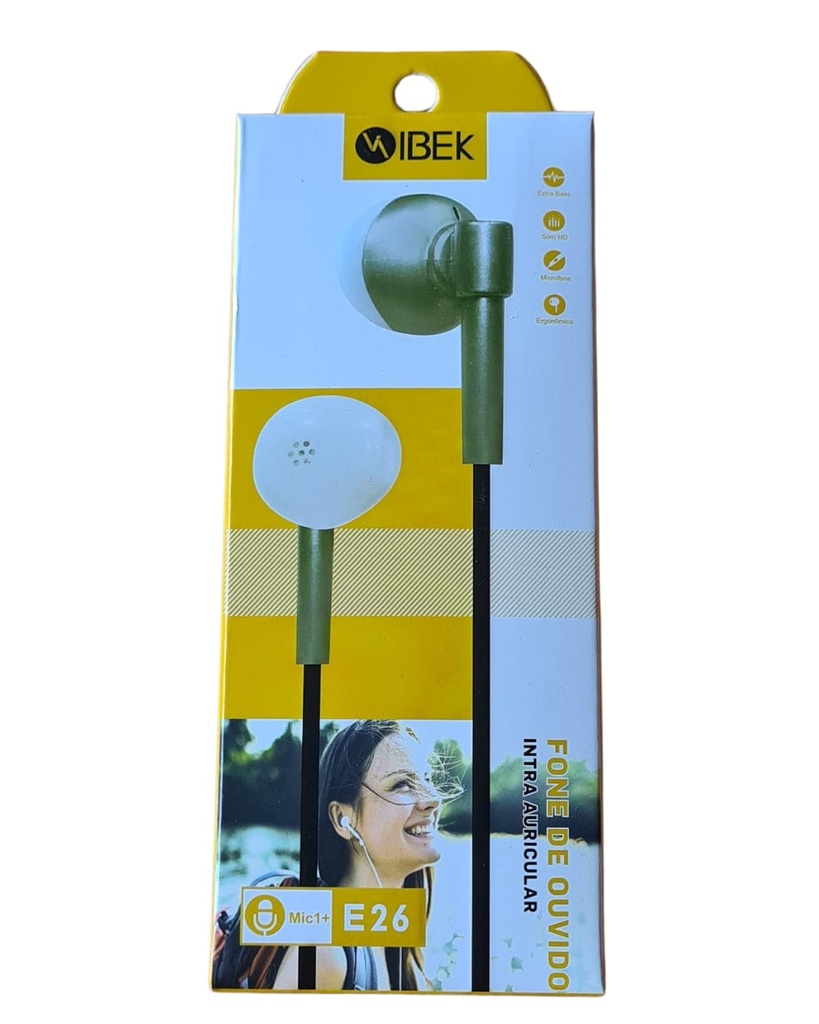 AURICULAR MANO LIBRE CON CABLE E26