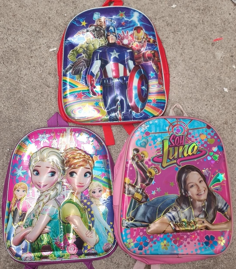 [MO026] 🔵Mochila 3D 1 Bolsillo Jardin