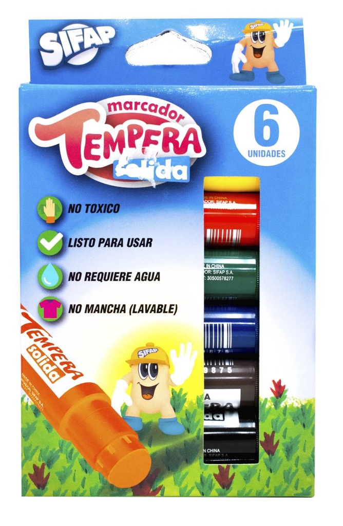 Tempera Solida Sifap Clasica