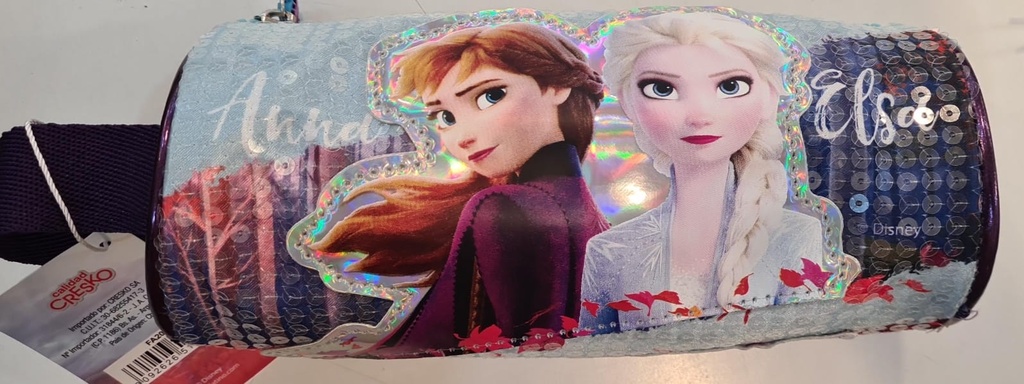 Cartuchera Frozen Cresko Cilindro