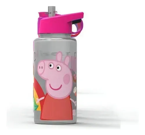 BOTELLA 500 ML STRAW TOP PERSONAJES (Vengadores)