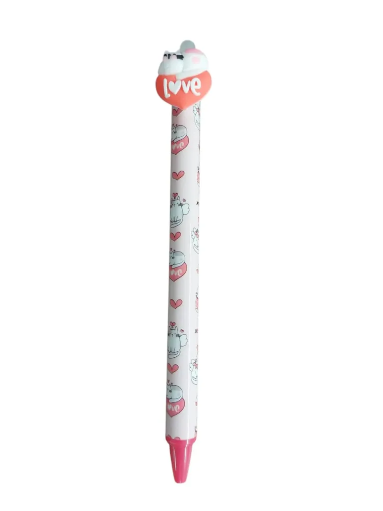 LAPICERA BORRABLE GATITO LOVE PERSONAJE