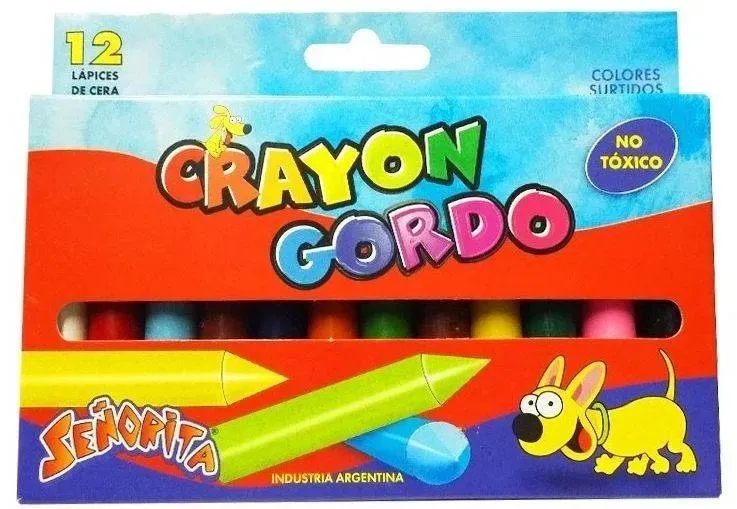 🔵CRAYONES STA X12 UNIDAD JUMBO