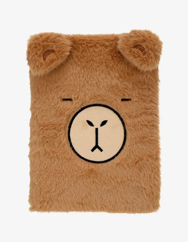 CUADERNO PELUCHE CAPYBARA