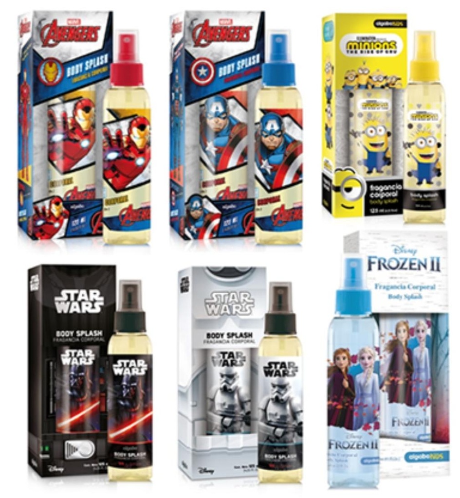 🔵Colonia Body Splash Algabo Kids 125ml