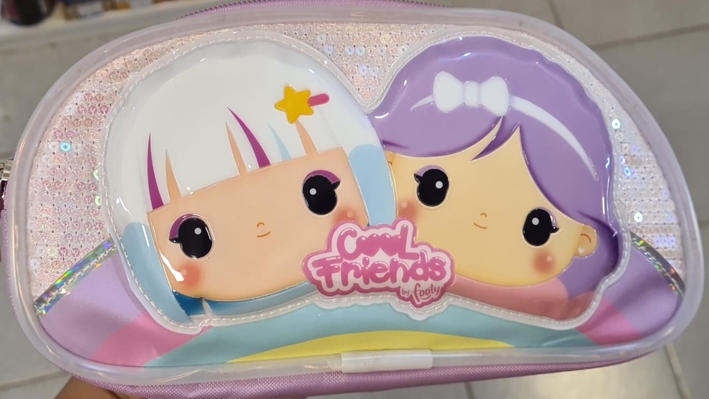 Cartuchera Footy Luz Led Cool Friends