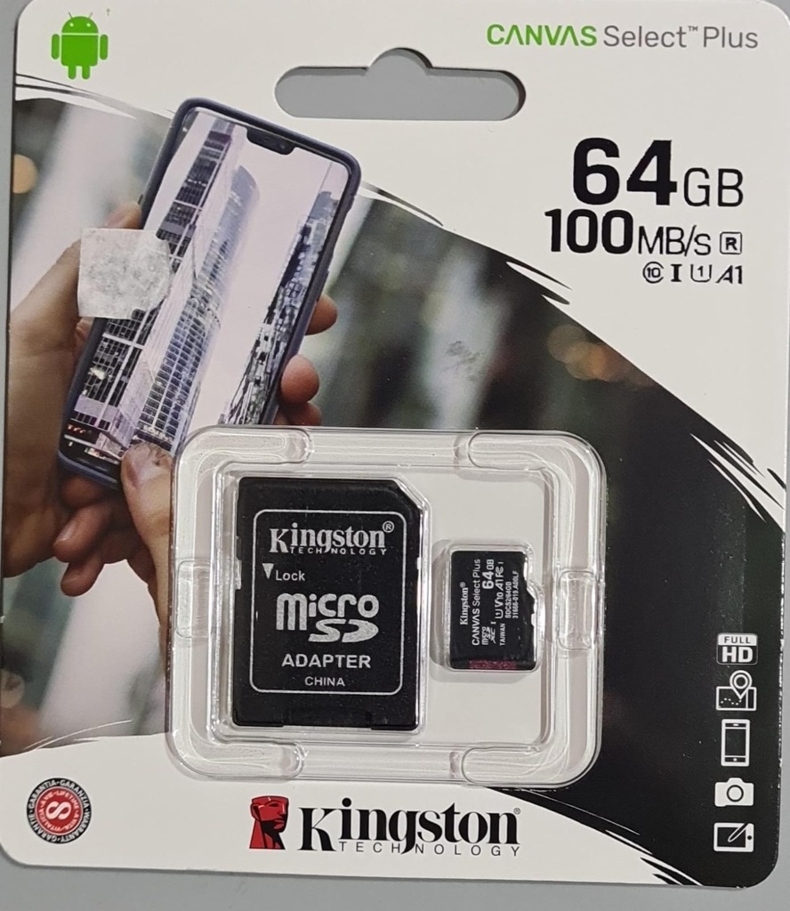 Tarjeta Memoria 64gb Kingston Original