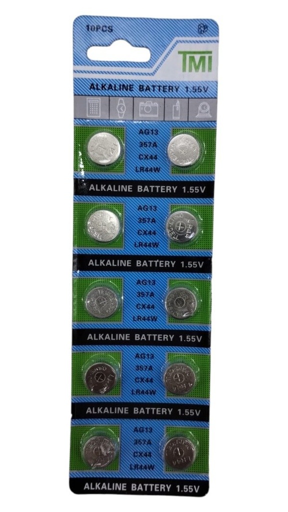 PILA AG13 LR44 TMI X UNIDAD