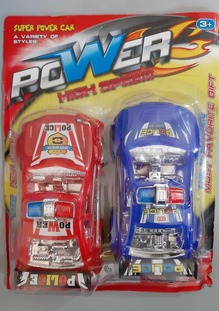 AUTOS POLICIA X2 POWER HIGH SPEED