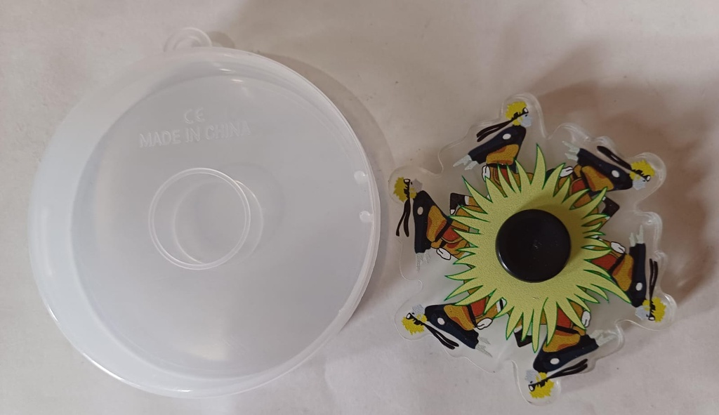 SPINNER CON PERSONAJES EN ESTUCHE