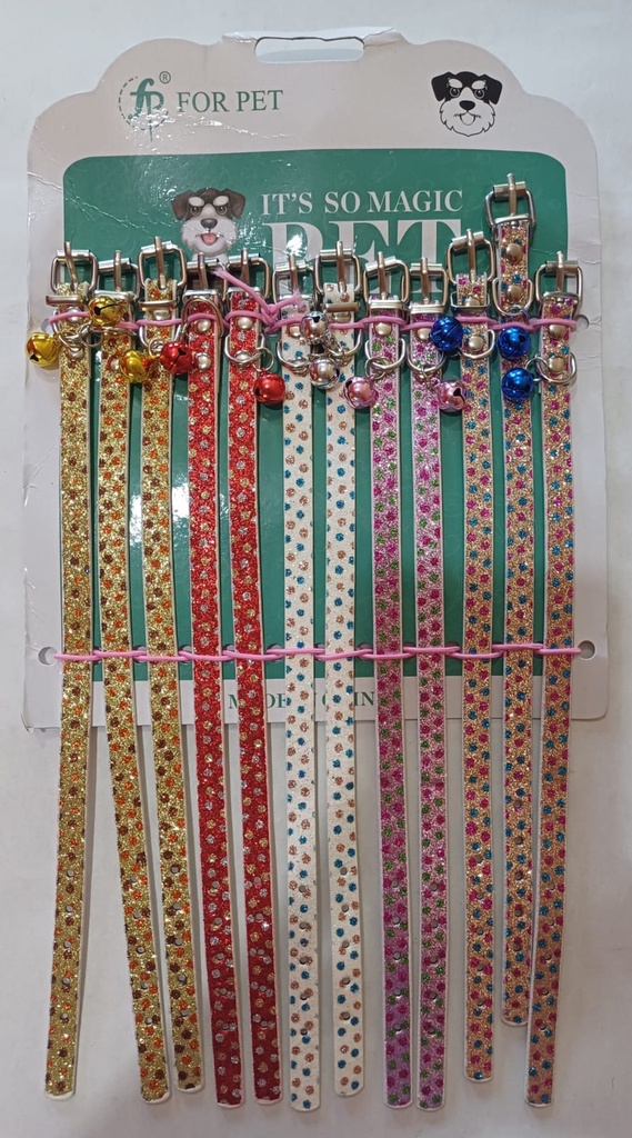 COLLAR C/LUNARES BRILLOSO