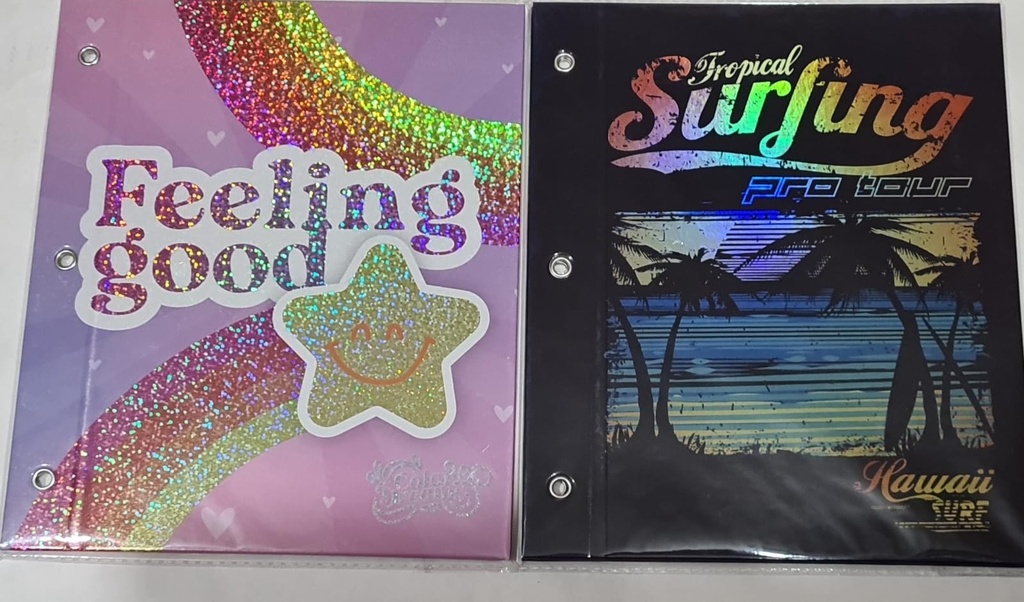 🔵Carpeta n3 Tapas Rexon Holografic (REXON HOLOGRAFICA)