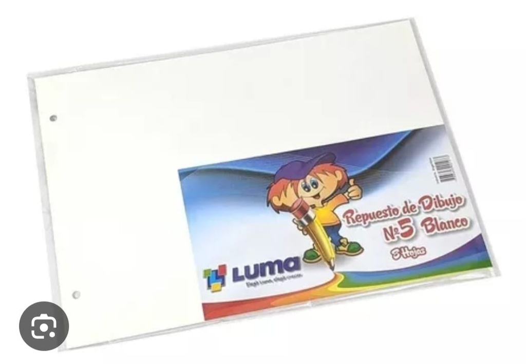 🔵Hojas Dibujo n6 Luma