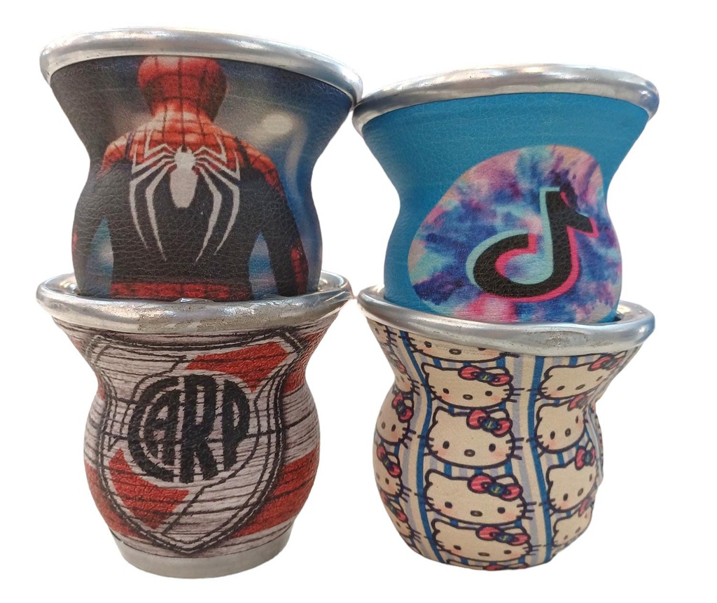 MATE DE VIDRIO ESTAMPADO